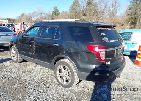 2015 Ford Explorer Limited z USA, uszkodzony, nr VIN 1FM5K8F87FGB81623
